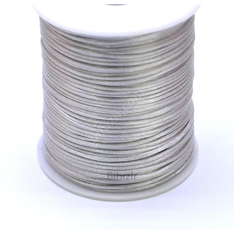 Floş Ip Gümüş Renk 100 Metre ( Bobin) 1 Mm